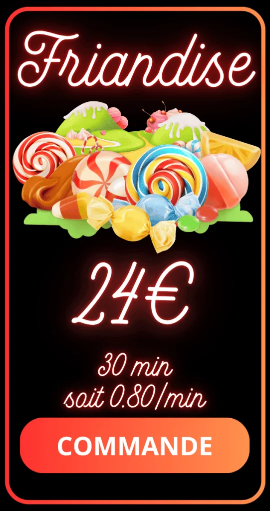 friandise tarif audiotel forfait 24€ 30 min sodome et gomorrhe